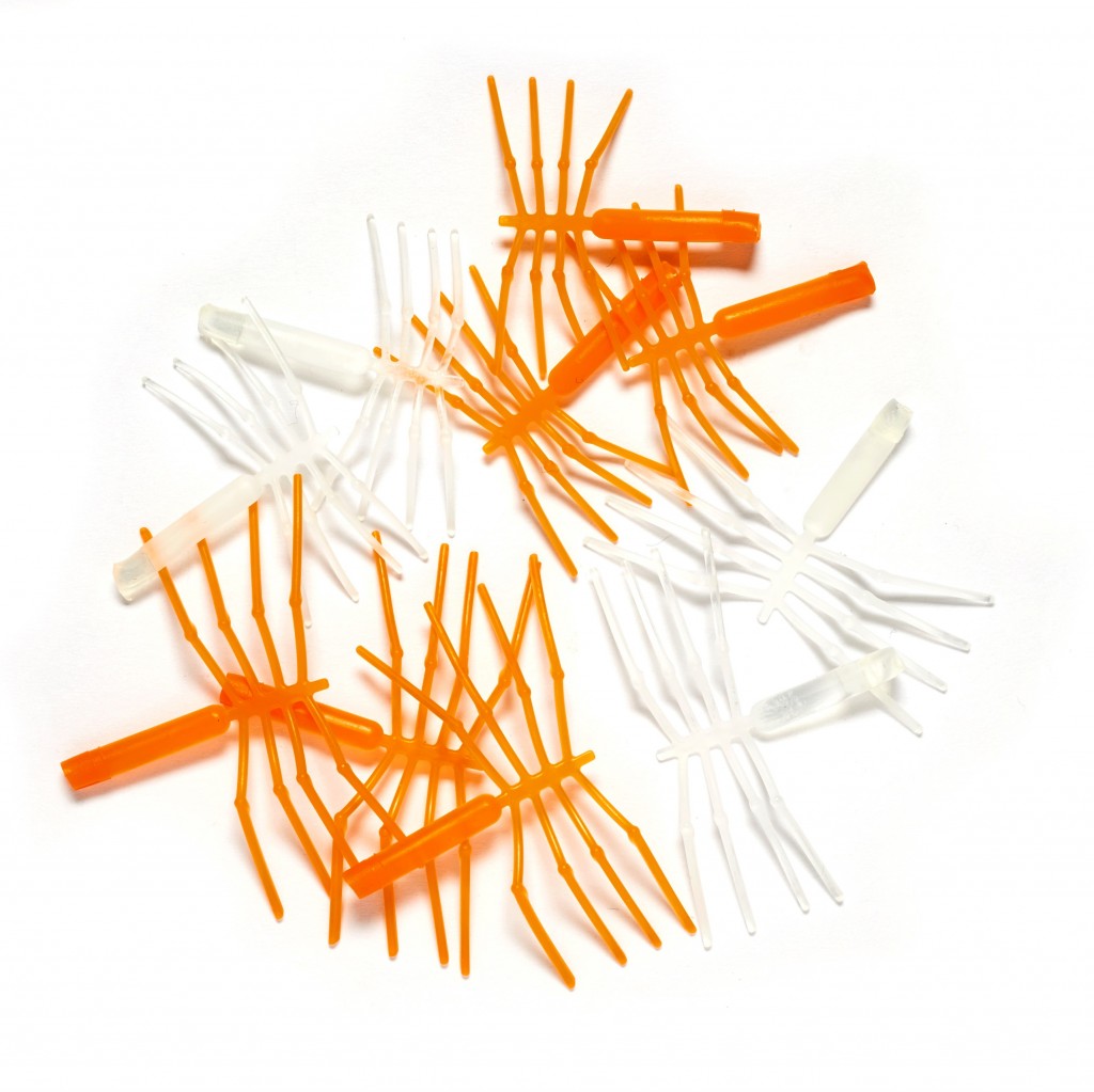 Veniard Easy Shrimp Legs Medium #2-4 Orange Fly Tying Materials